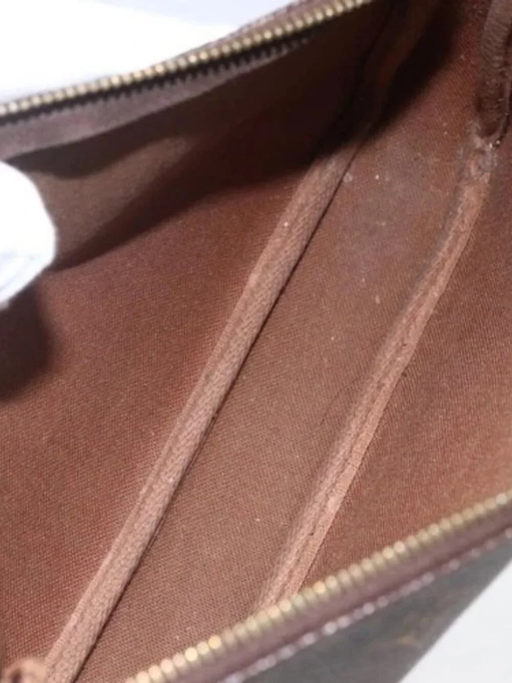 LOUIS VUITTON Monogram Pochette Accessoires Pouch M51980 LV Auth 169819
